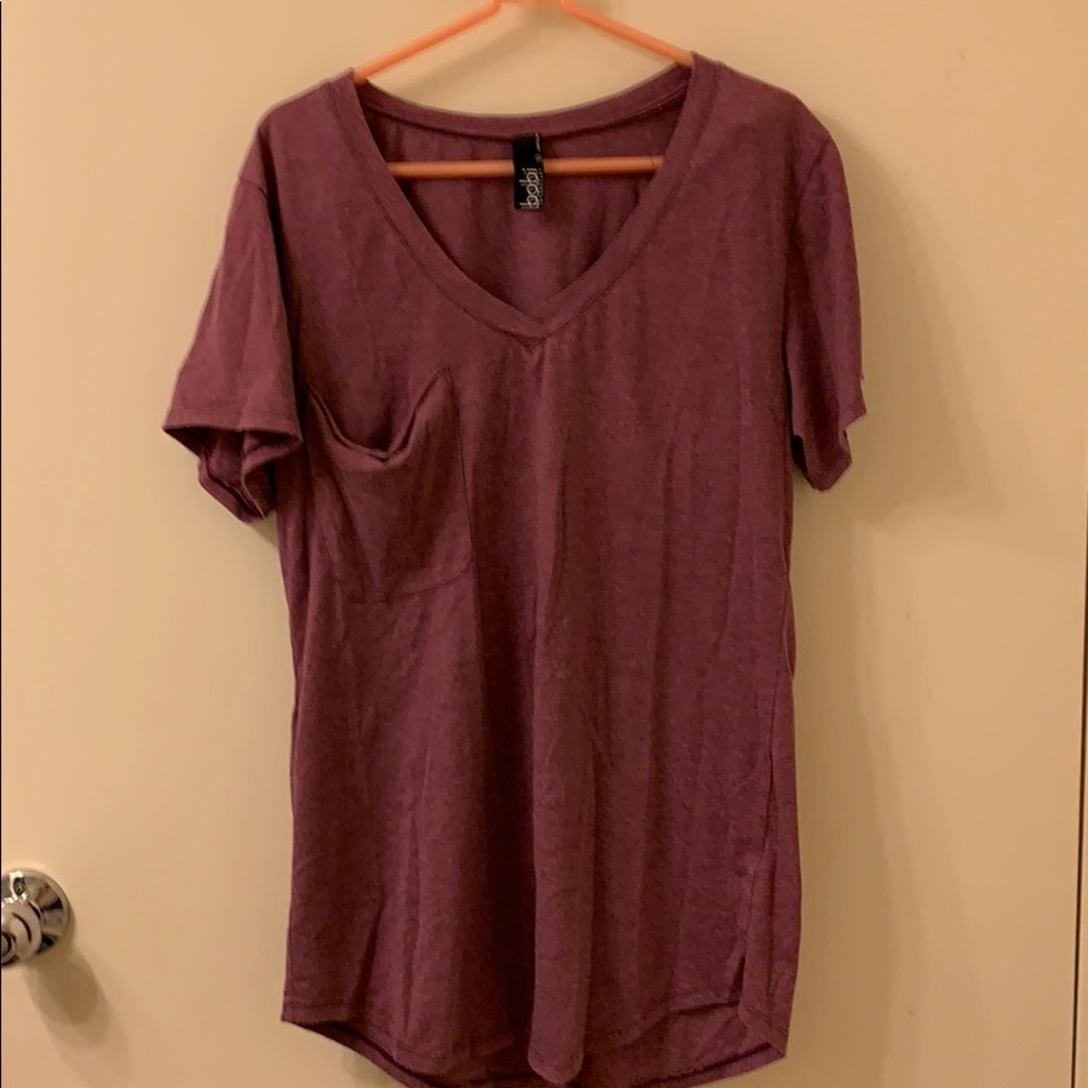 Bobi Los Angeles v neck tee
